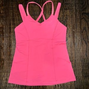 LuluLemon Athletica tennis tank top in excellent condition Sz 12